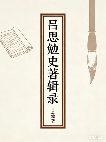 吕思勉著中国史辑录