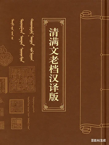 清满文老档汉译本