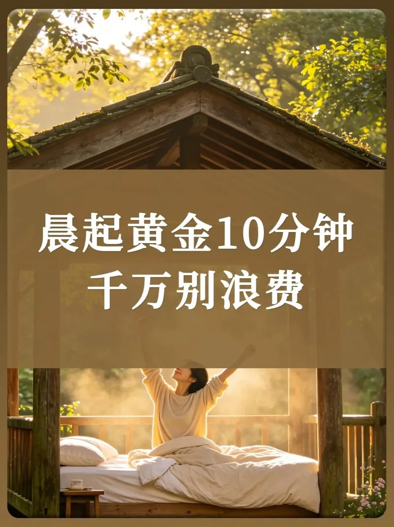 自在睡觉：晨起该怎么养生