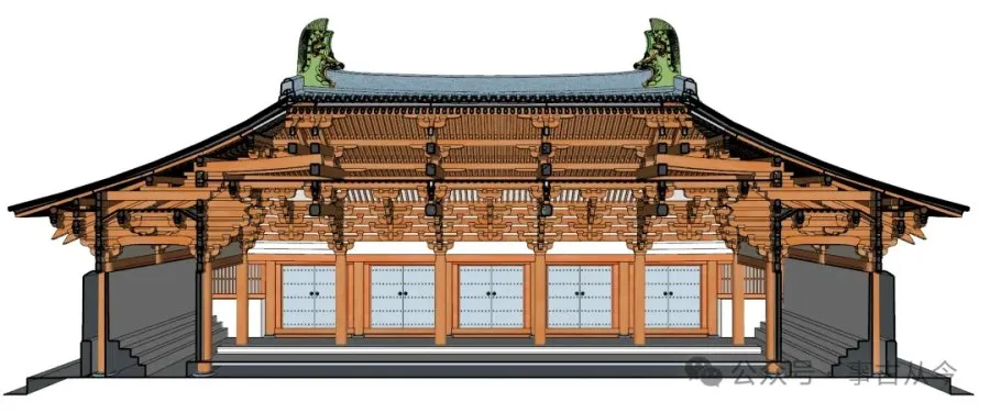 山西五台山佛光寺东大殿大木结构解析