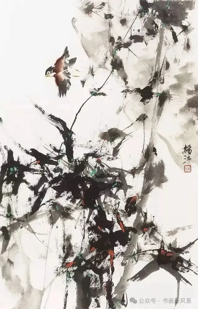 风月片之王徐锦江的画，网友：超过大多数央美教授了！