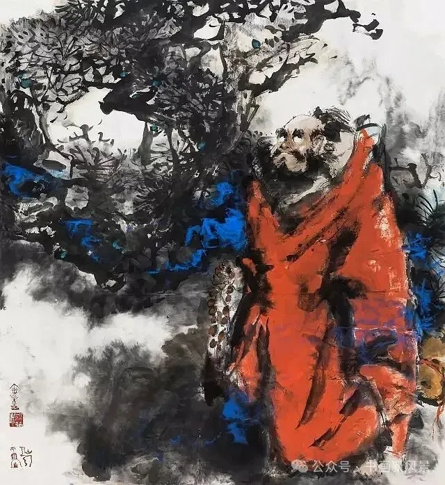 风月片之王徐锦江的画，网友：超过大多数央美教授了！